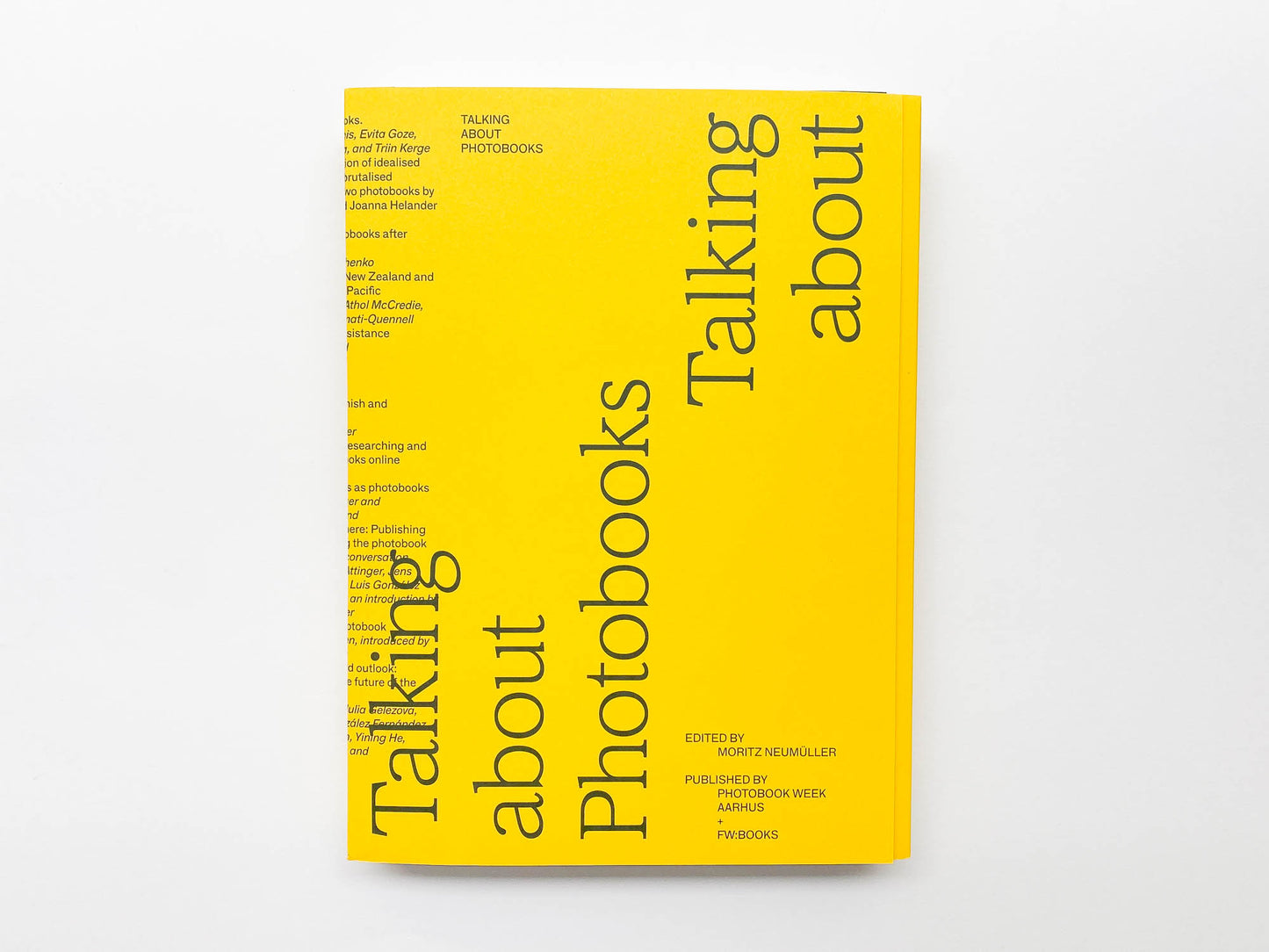 Talking About Photobook (Edited By Moritz Neumuller)
