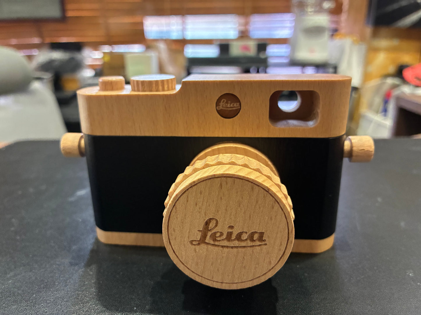 Leica Wooden Toy Camera