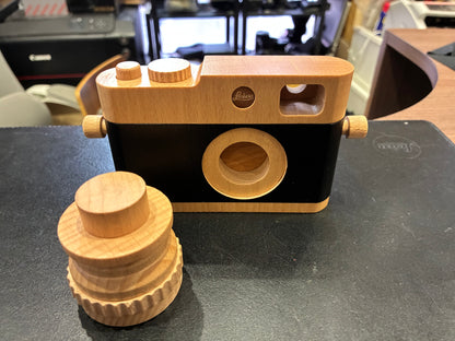 Leica Wooden Toy Camera