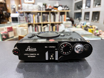 Leica M6 0.72 Millennium Edition Black Paint Film Camera（10442) #2501861