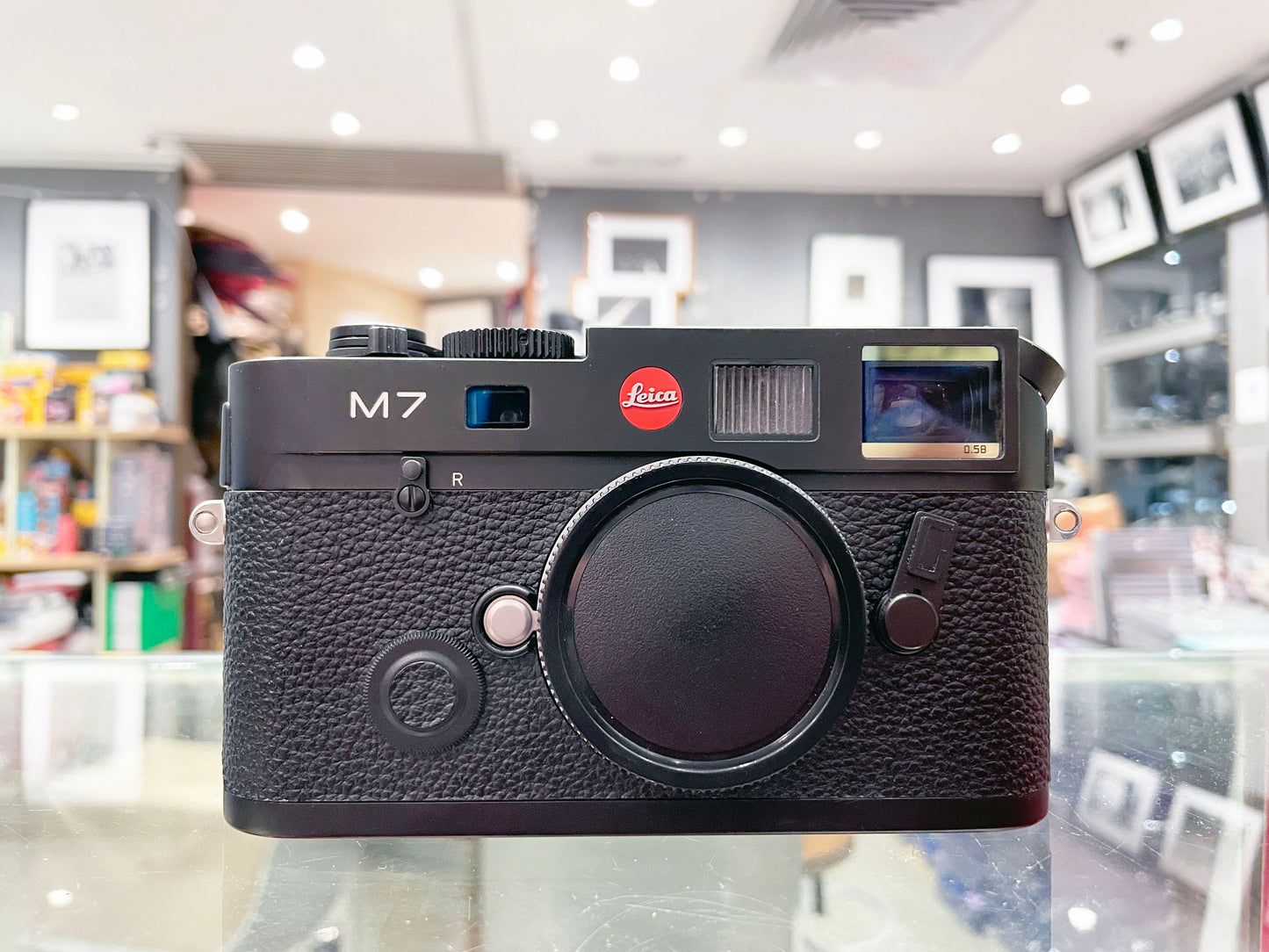 Leica M7 Rangefinder Film Camera 0.58 Black