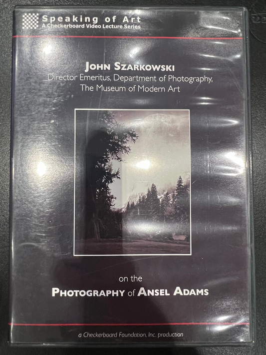 Speaking of Art: John Szarkowski on Ansel Adams DVD