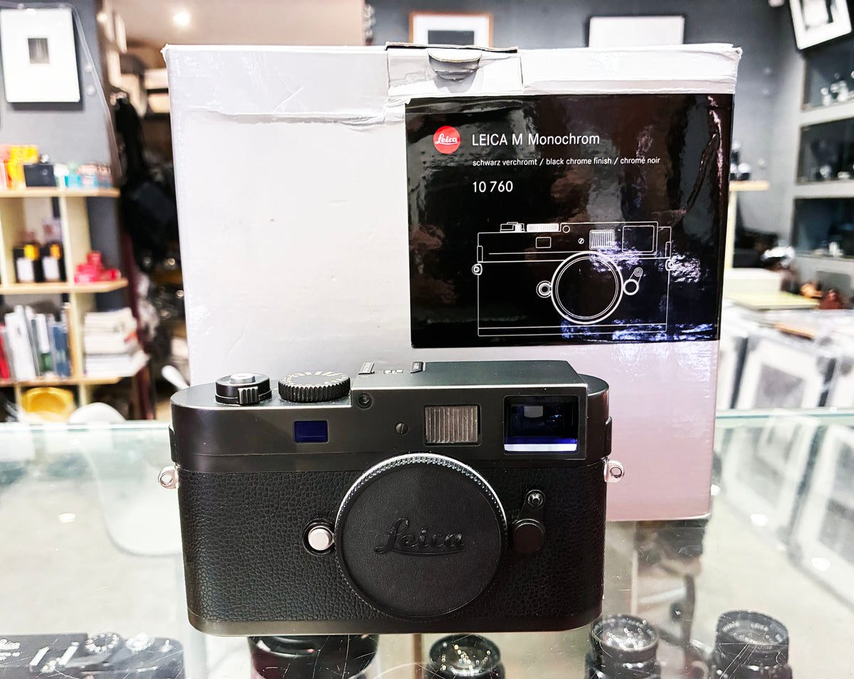 Leica M9 Monochrome Digital Camera Black #4349085