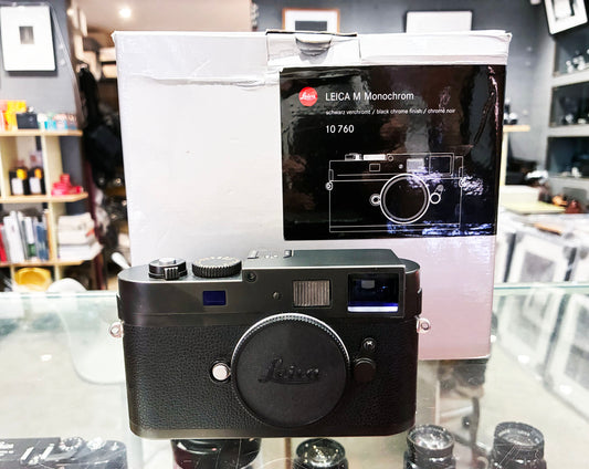Leica M9 Monochrome Digital Camera Black #4349085