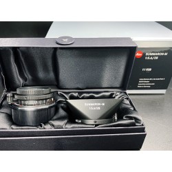 Leica Summaron-M 28mm f/5.6 Lens (Matte Black Paint) BRAND NEW 11928 Parallel imports