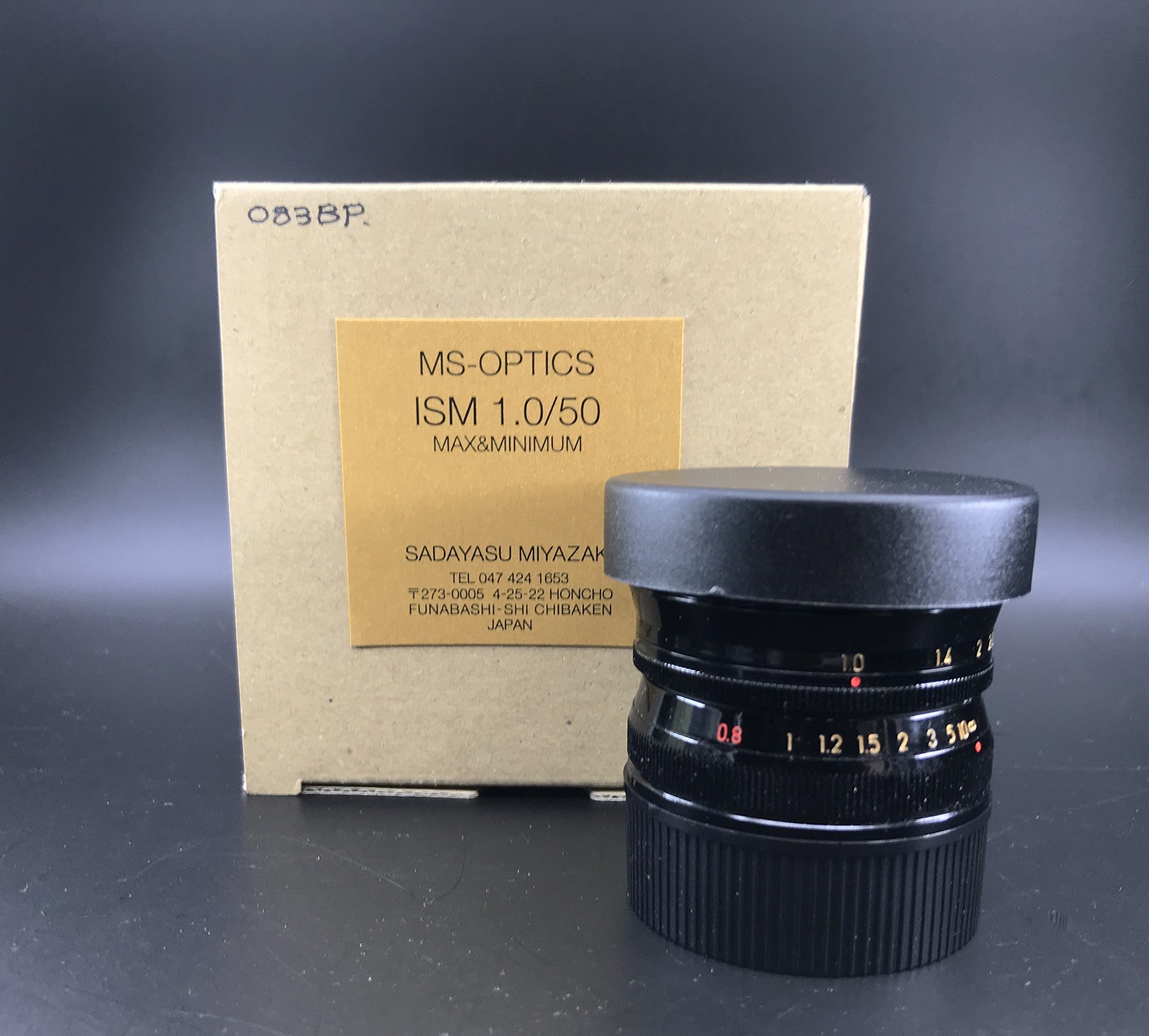 宮崎光学 MS-OPTICS ISM 50mm F1.0 Black(M)カメラ - レンズ(単焦点)