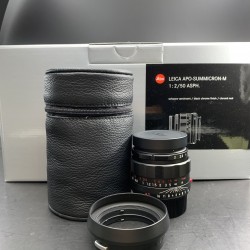 Leica APO-Summicron-M 50mm f/2 ASPH. Lens (Black-Chrome Edition) (Used)