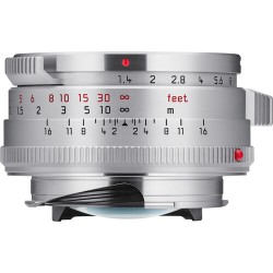 Leica 35mm f/1.4 Summilux-M Lens (Silver) 11301