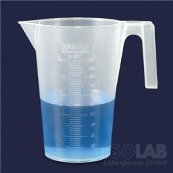ISOLab Beaker W/Handle(PP,Embossed Scale)1L