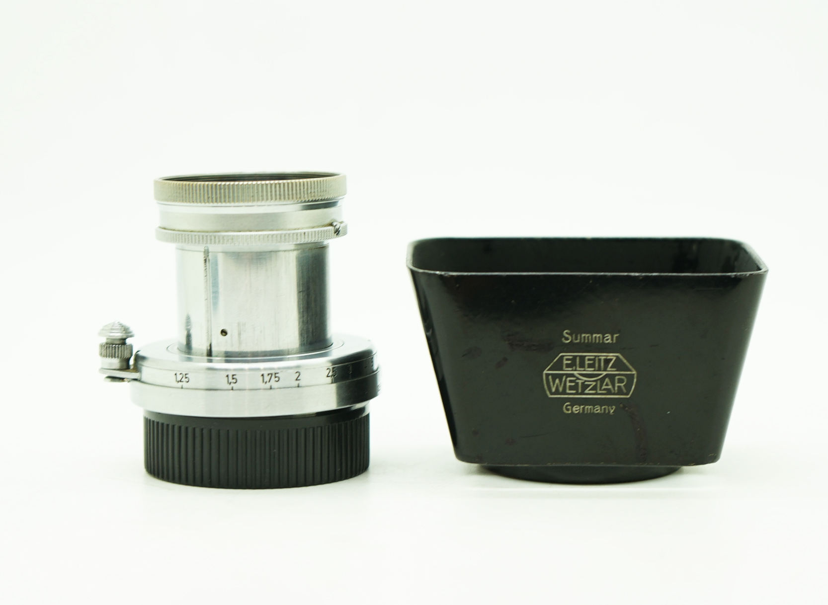 Leica Summar 50mm f/2 LTM Tropen Chrome - meteor