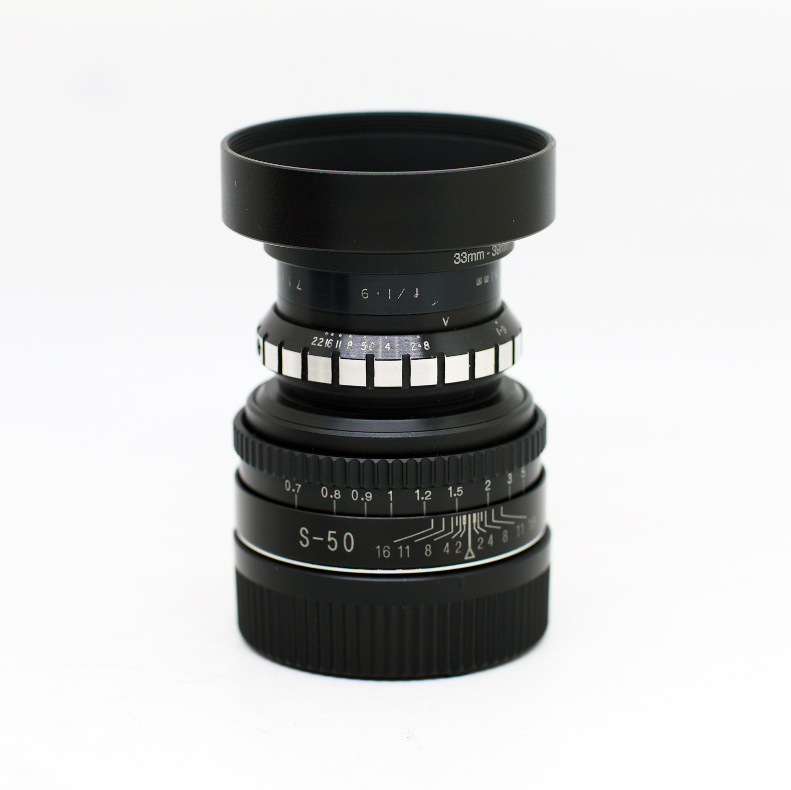 Dallmeyer Super-Six 50mm f/1.9 (modified to Leica M) (cine lens